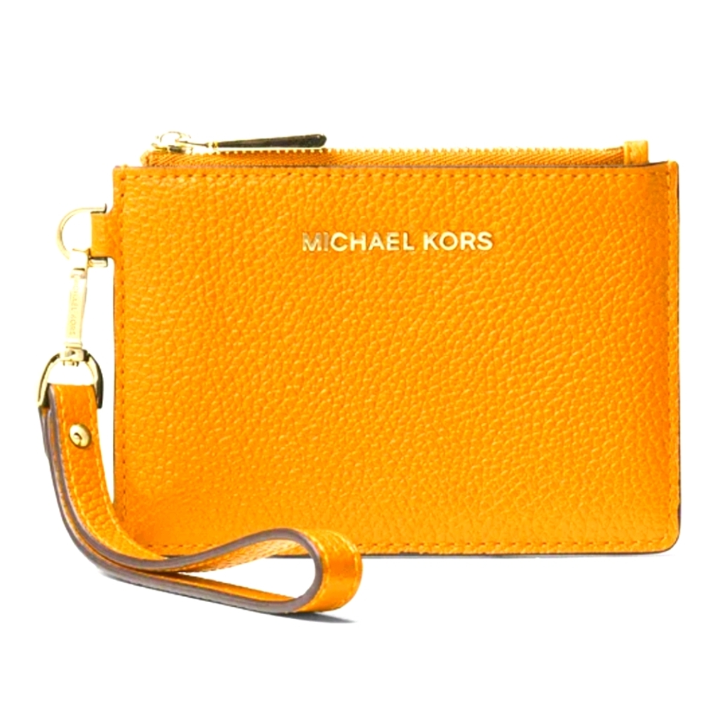 Michael Kors coin and card wallet with strap, brand new w/ tag!